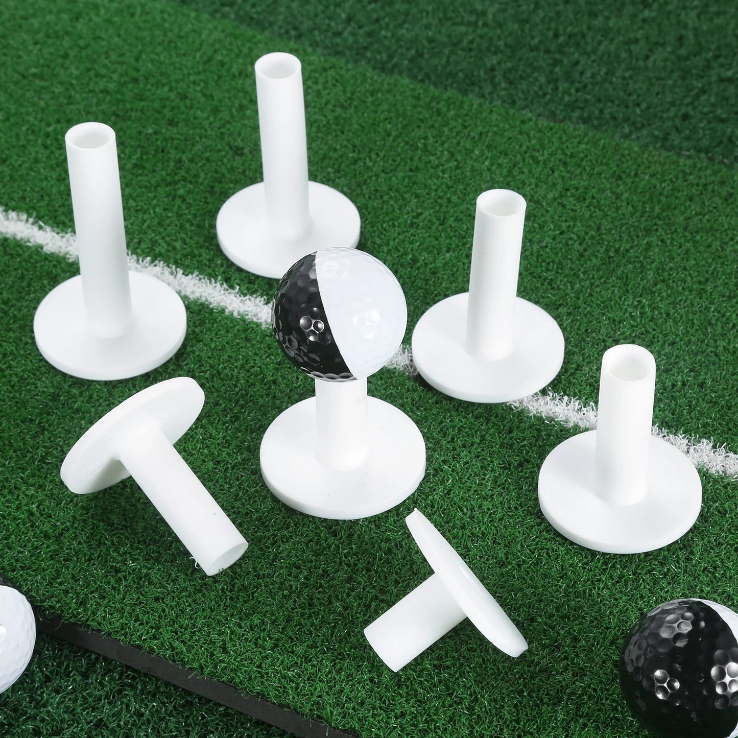 Durable Rubber Golf For Tee Driving Range