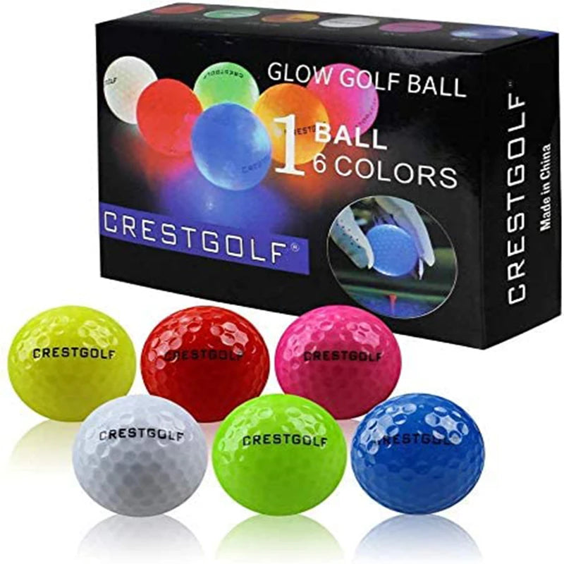 LED Golf Balls for Night Glow