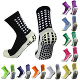 New Anti-slip Soccer Socks Men Women Outdoor Sport Grip Football Socks antideslizantes de futbol