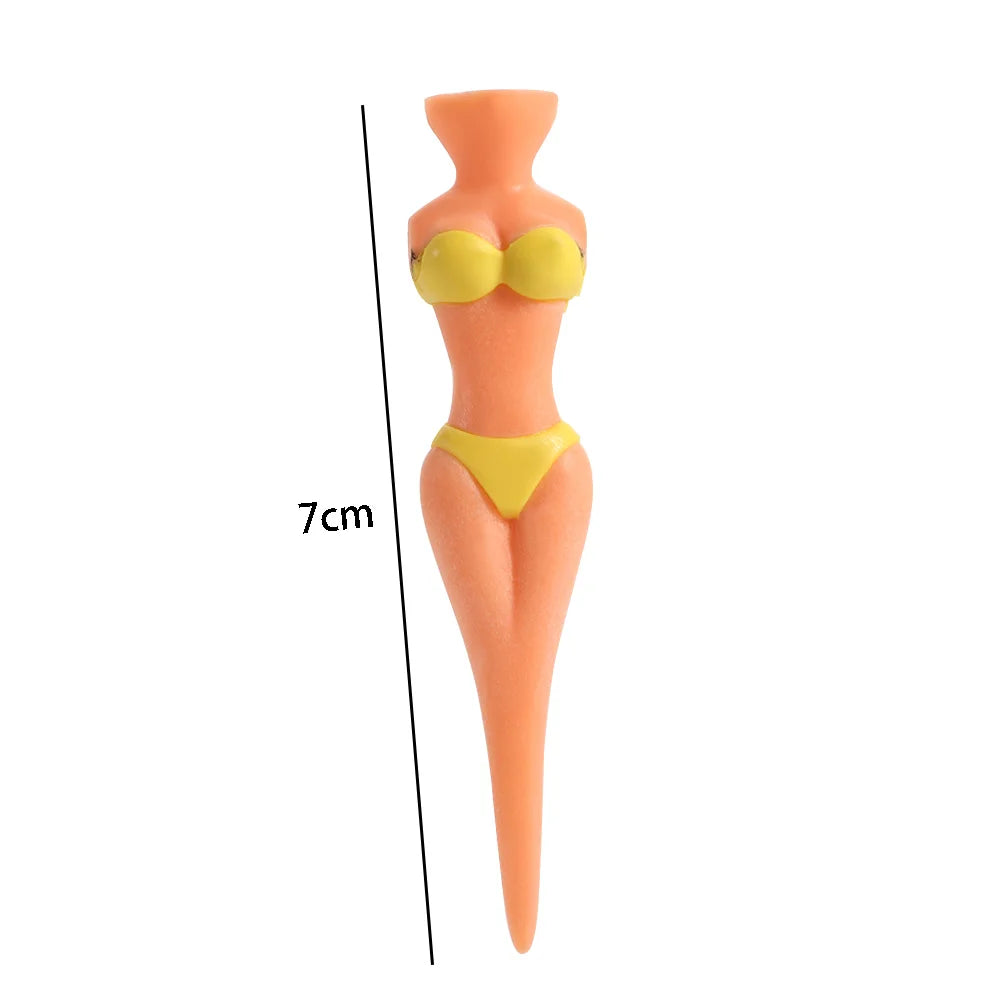 Plastic Golf Tees Bikini Lady Golf Tees