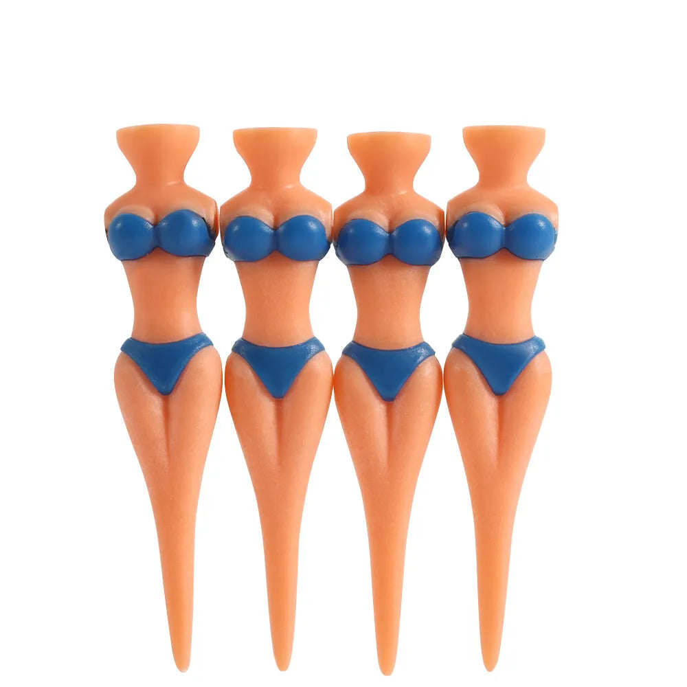 Plastic Golf Tees Bikini Lady Golf Tees