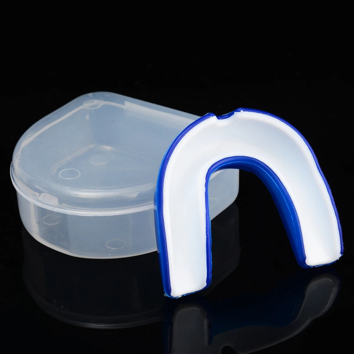 Professional Fitness Sports Mouth Guard Gum Shield Grinding Teeth Protector For Boxing MMA Basketball Taekwondo