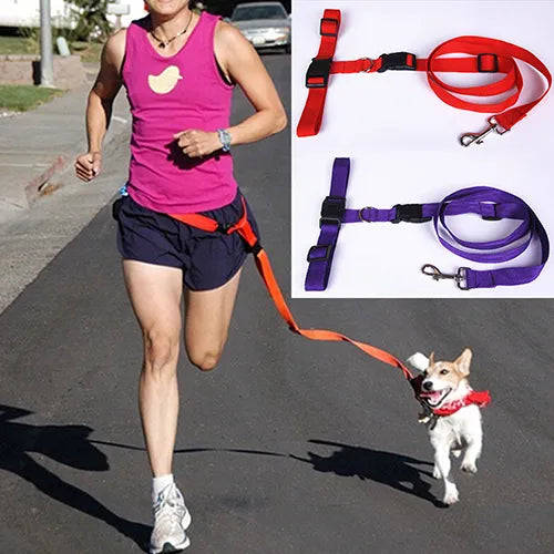 Adjustable running Dog Lead