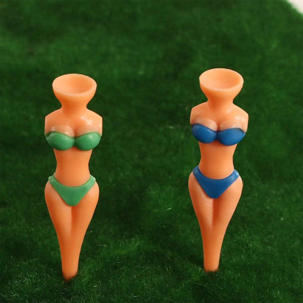 Plastic Golf Tees Bikini Lady Golf Tees