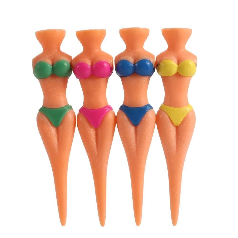 Plastic Golf Tees Bikini Lady Golf Tees