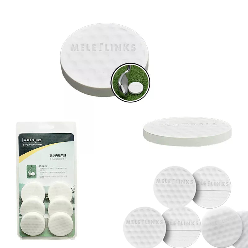 Flat Golf Balls Swing Trainer Ball