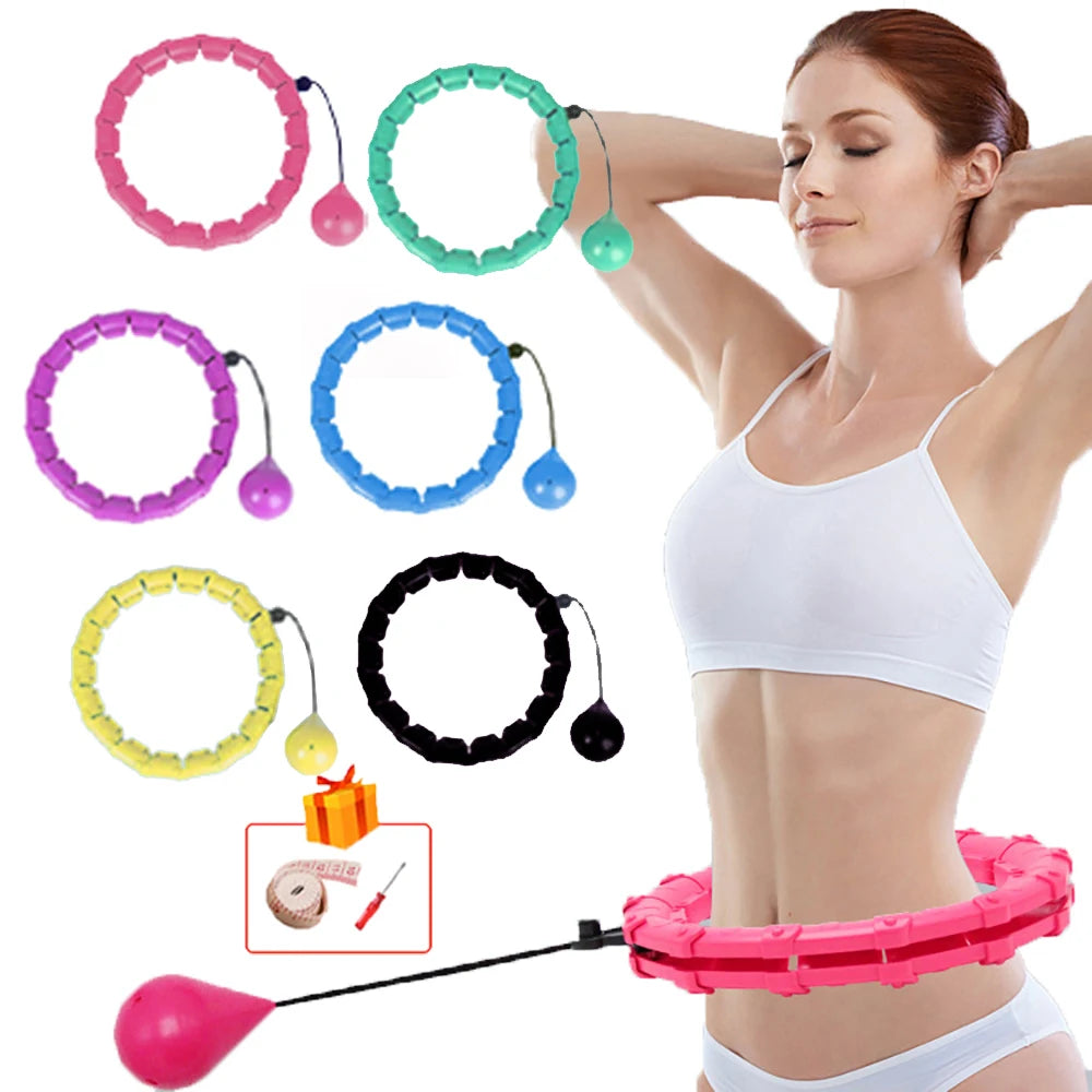 Adjustable Sport Hoops Waist Exercise Massage