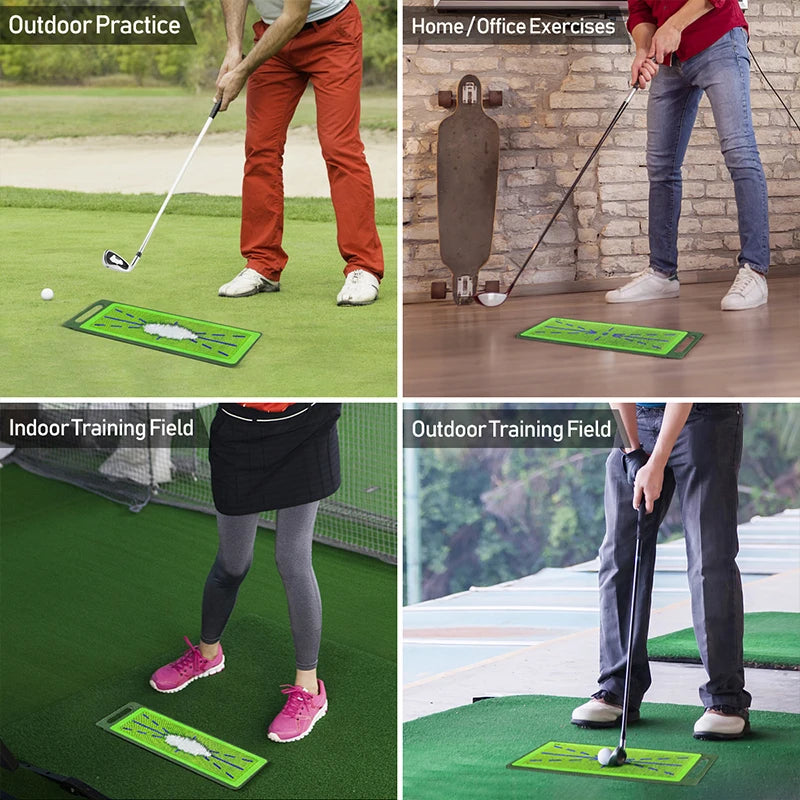 Golf Mark Trace Indoor/Outdoor Golf Swing Training Pad