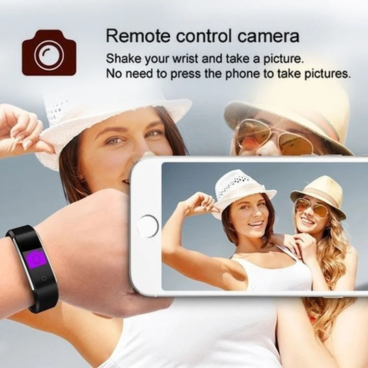 Women's Fitness Wristwatch Bracelet Women Fashion Watch Color Screen Watches Waterproof Swimming Incoming Call/SMS Prompt Watch