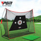 PGM 3m Big Golf Net Trainer Set Indoor Outdoor Multi-function Nylon fabric Swing Cutting Chipping Practice Accessories LXW023