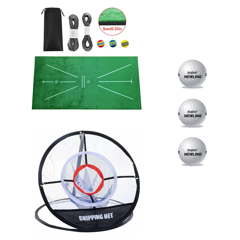 Golf Swing Hitting Mat Golf Swing Training Aids