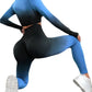 Women Yoga 2 Pieces Workout Outfits Seamless High Waist Leggings Sports Crop Top Running Clothes Sets