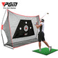 PGM 3m Big Golf Net Trainer Set Indoor Outdoor Multi-function Nylon fabric Swing Cutting Chipping Practice Accessories LXW023