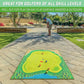 Mini Casual Golf Game Set Indoor Outdoor Golf Hitting Mat Golf Ball Training Practice Mats for Children Correct Sitting Posture