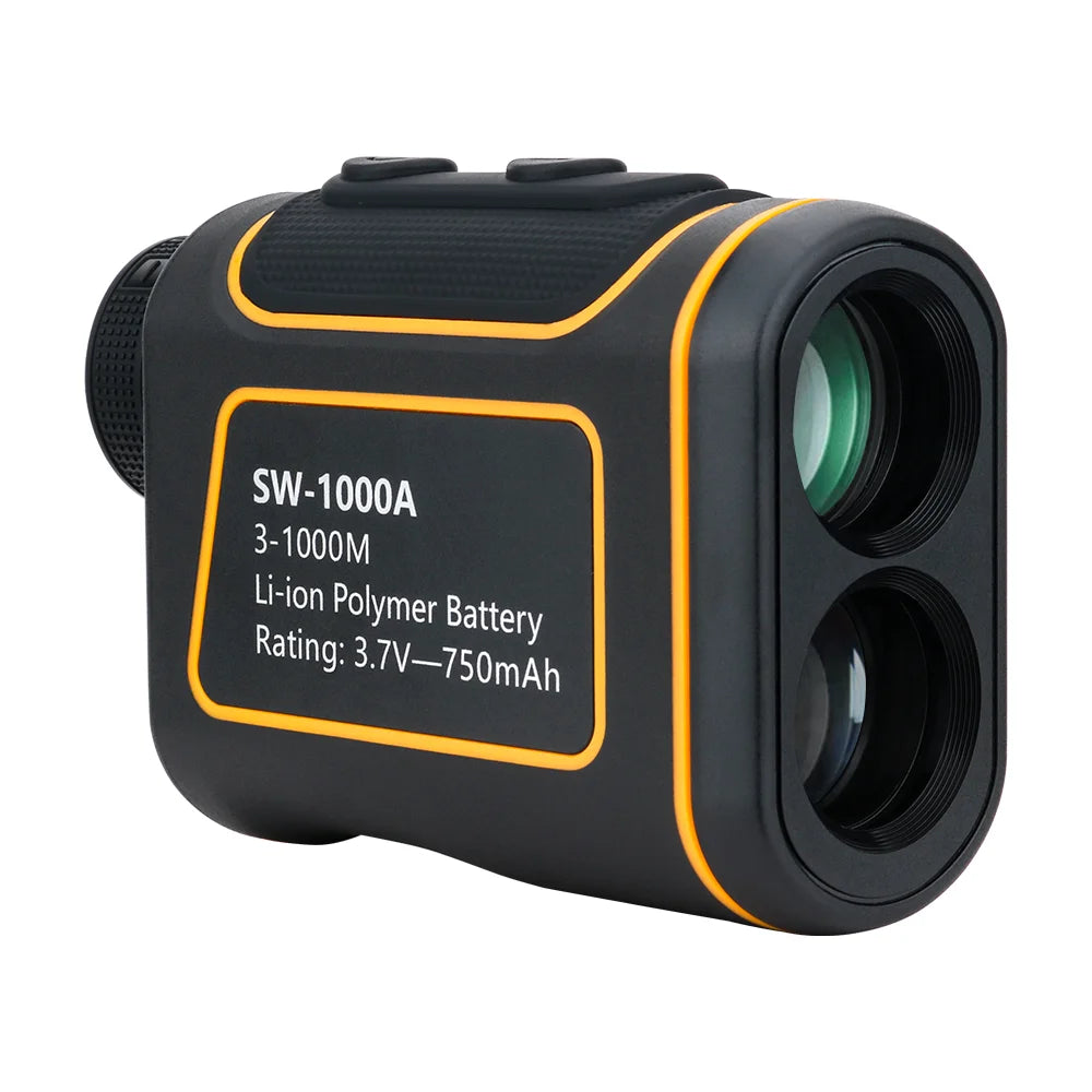 Telescope Laser Rangefinder 1000m Laser Distance Meter Monocular Golf hunting laser Range Finder tape Measure Roulette sports