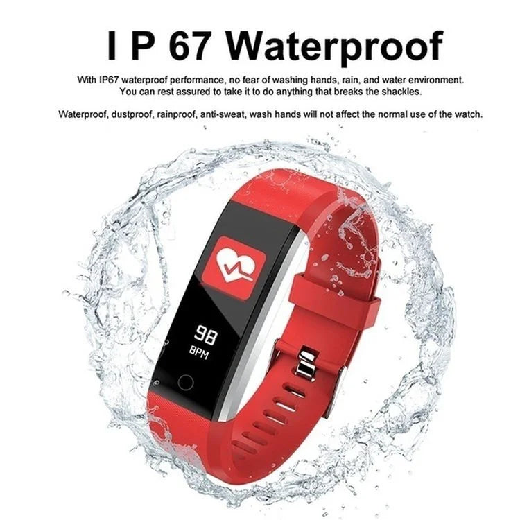 Women's Fitness Wristwatch Bracelet Women Fashion Watch Color Screen Watches Waterproof Swimming Incoming Call/SMS Prompt Watch