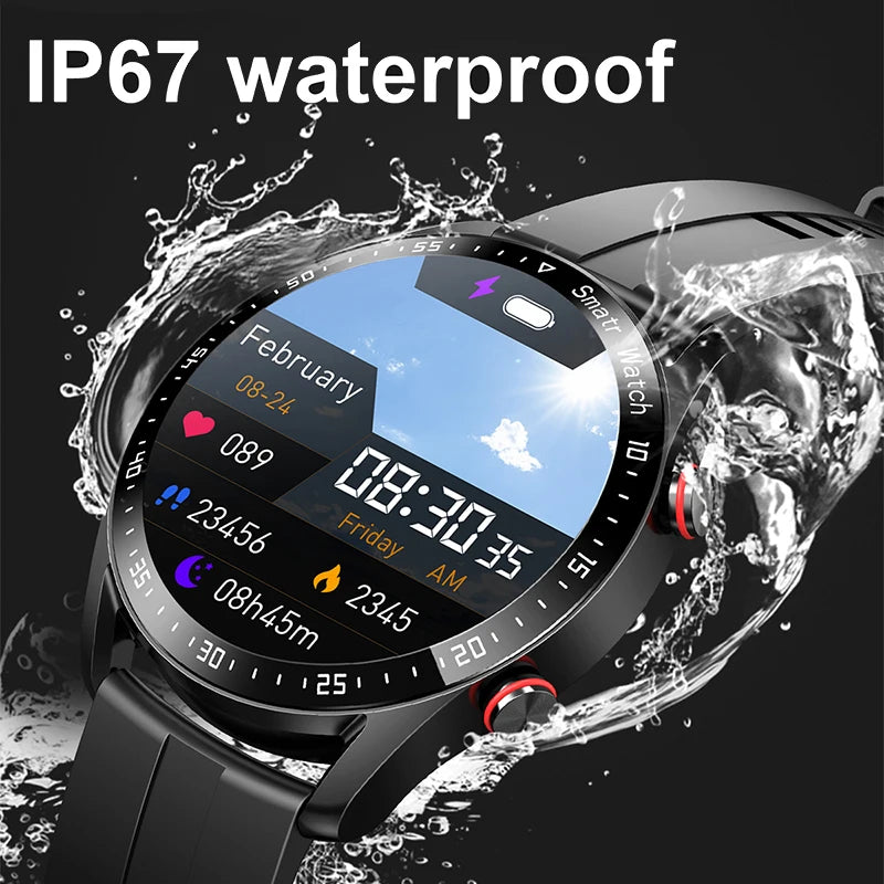 New ECG+PPG AMOLED Screen Smart Watch For Android