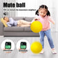 Silent basketball Size 7 Squeezable Mute Bouncing Basketball Indoor Silent Ball Foam Basketball 24cm Bounce Football Sports Toys