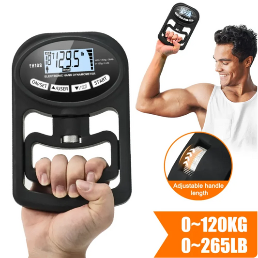 Digital Grip Strength Tester 265Lbs/120Kg